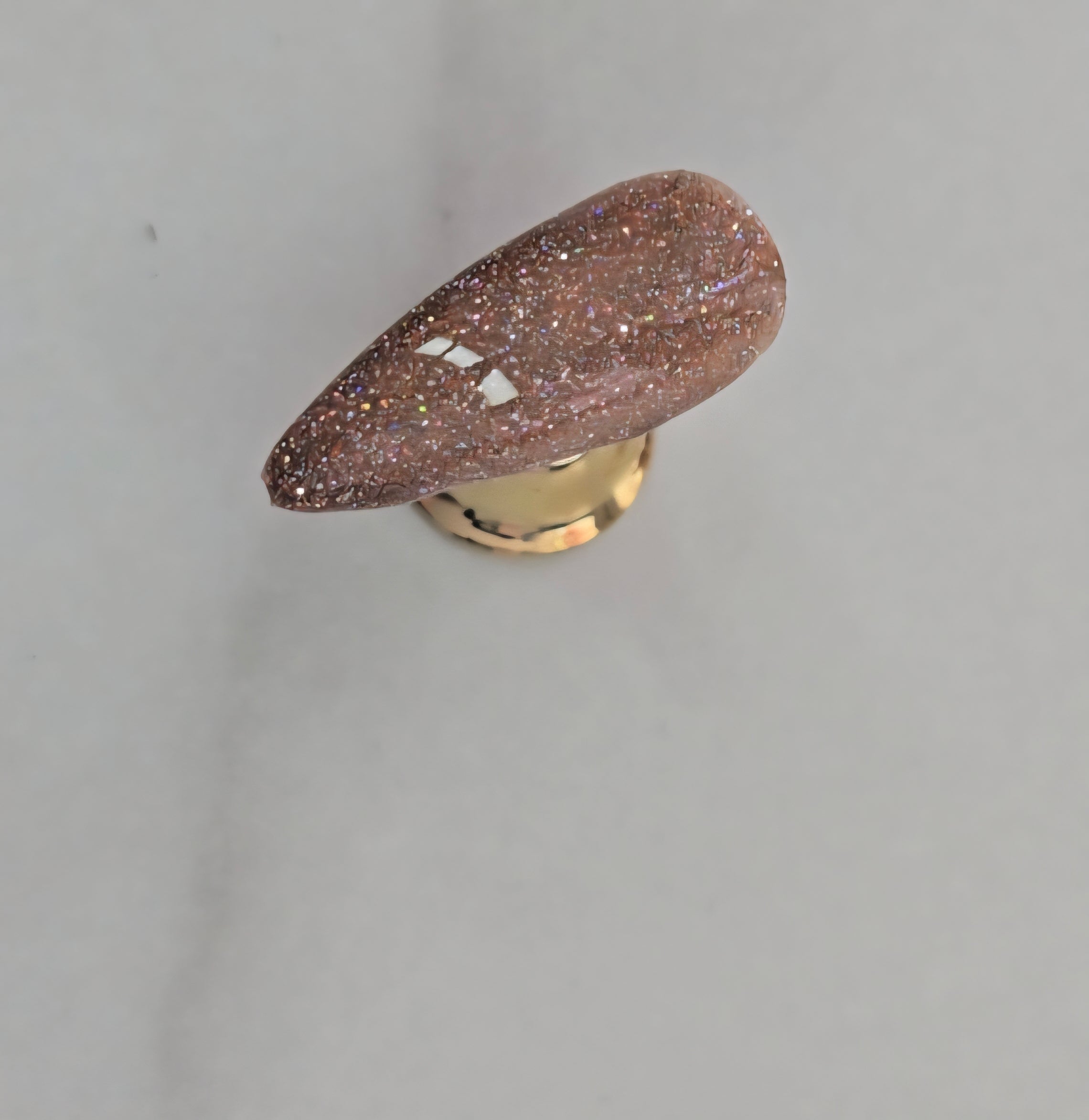 Gelpolish  champagne sparkle