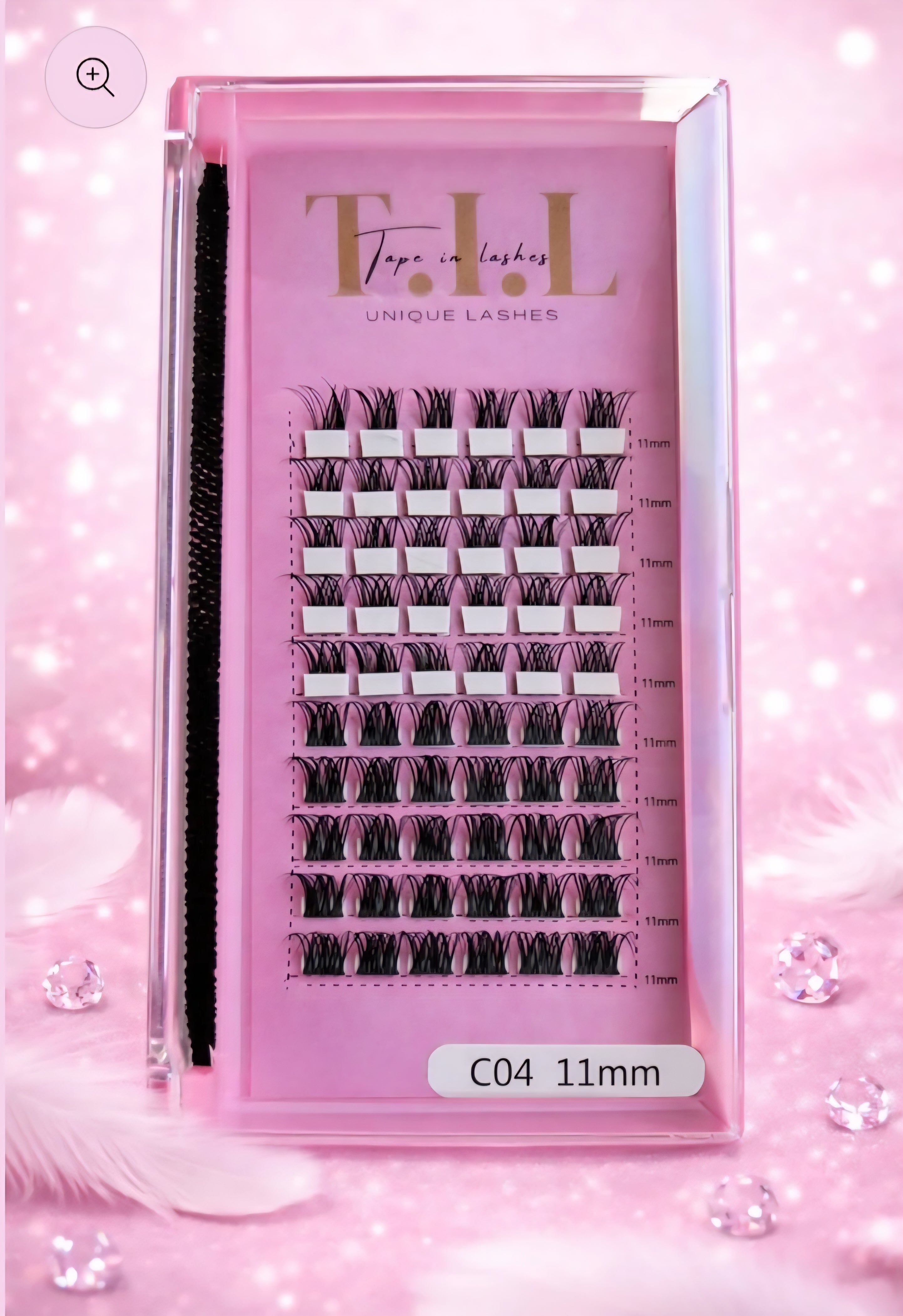 Tape in lashes c04 D