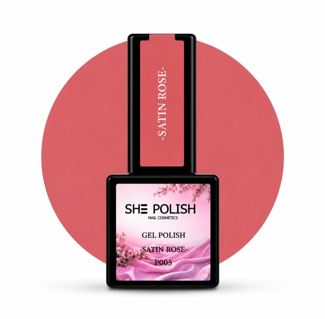 Gelpolish satin rose #P005
