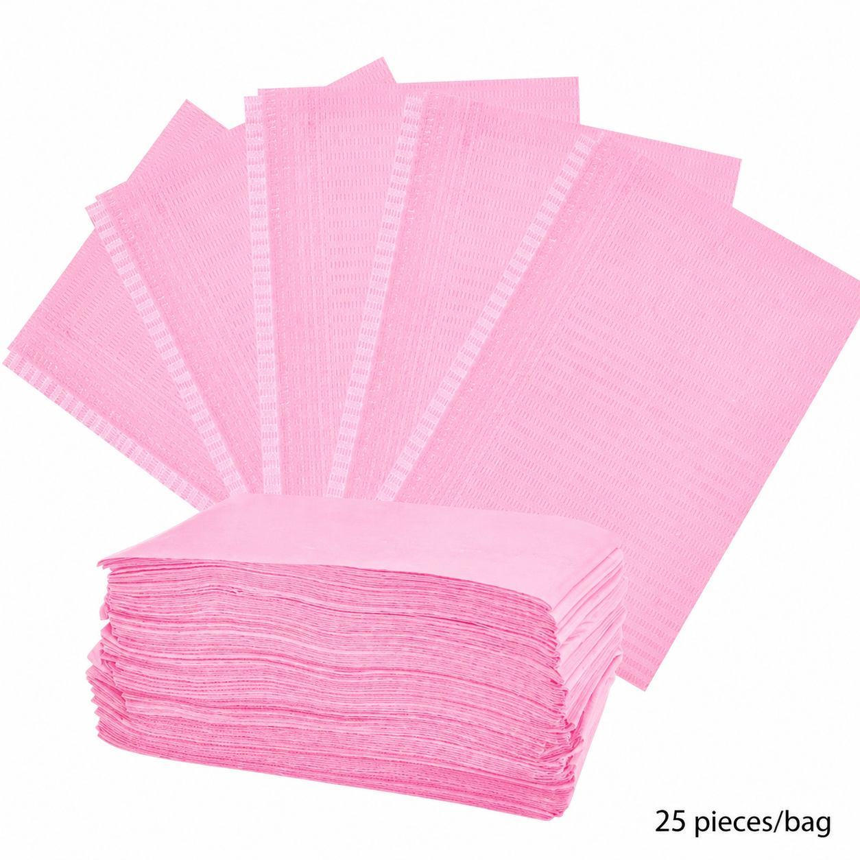 Disposable table towers roze