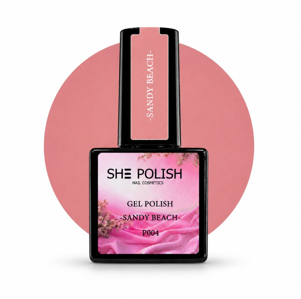 Gelpolish sandy beach #P004