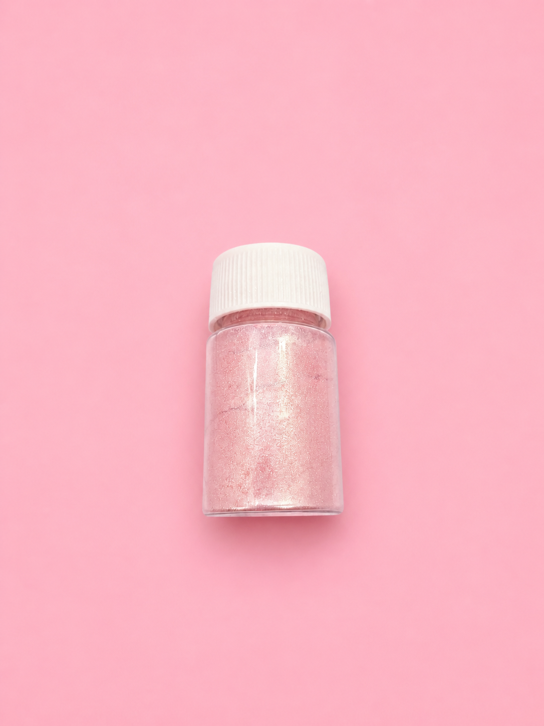 Zacht roze parelmoer pigment