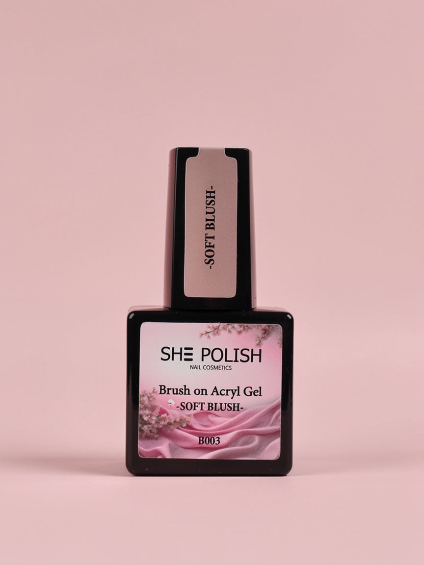 Soft blush B003 brush on acryl gel