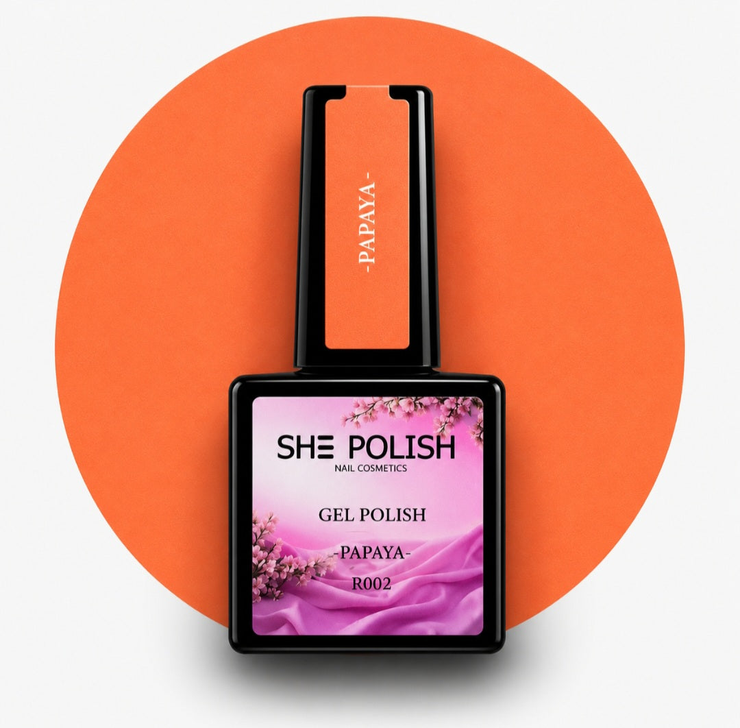 gelpolish papaya #R002
