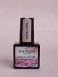 Natural nude B001  brush on acryl gel